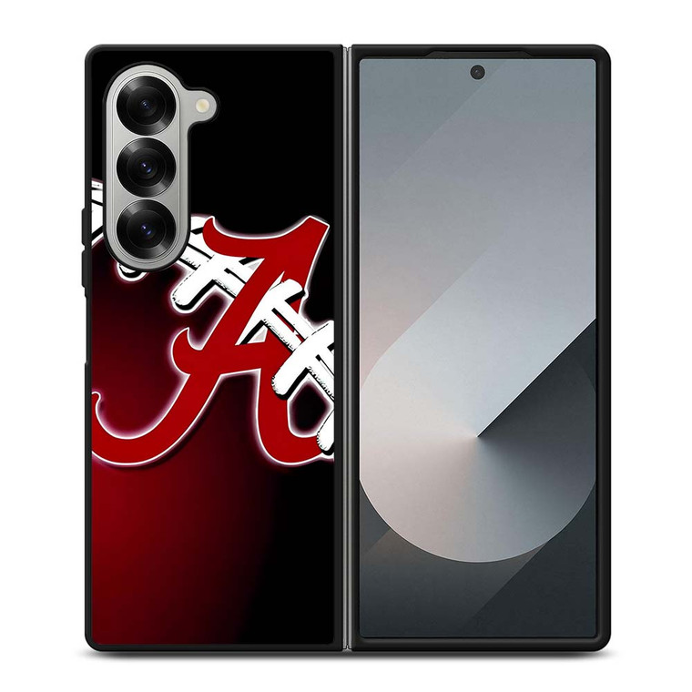 ALABAMA CRIMSON TIDE BAMA LOGO FOOTBALL Samsung Galaxy Z Fold 6 Case Cover