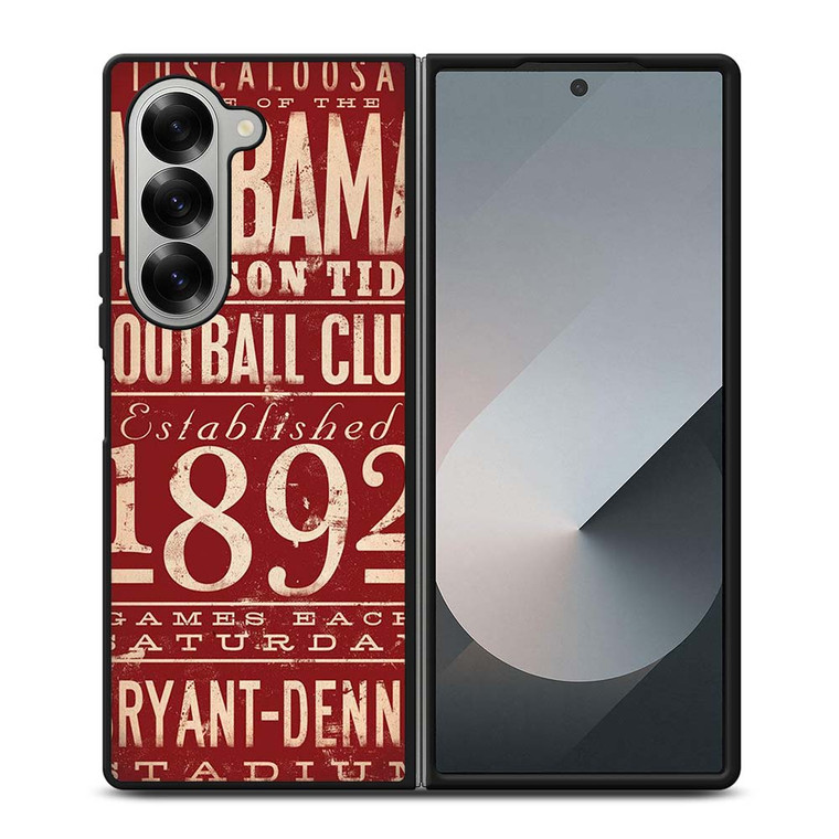 ALABAMA CRIMSON TIDE FOOTBALL CLUB 1892 Samsung Galaxy Z Fold 6 Case Cover