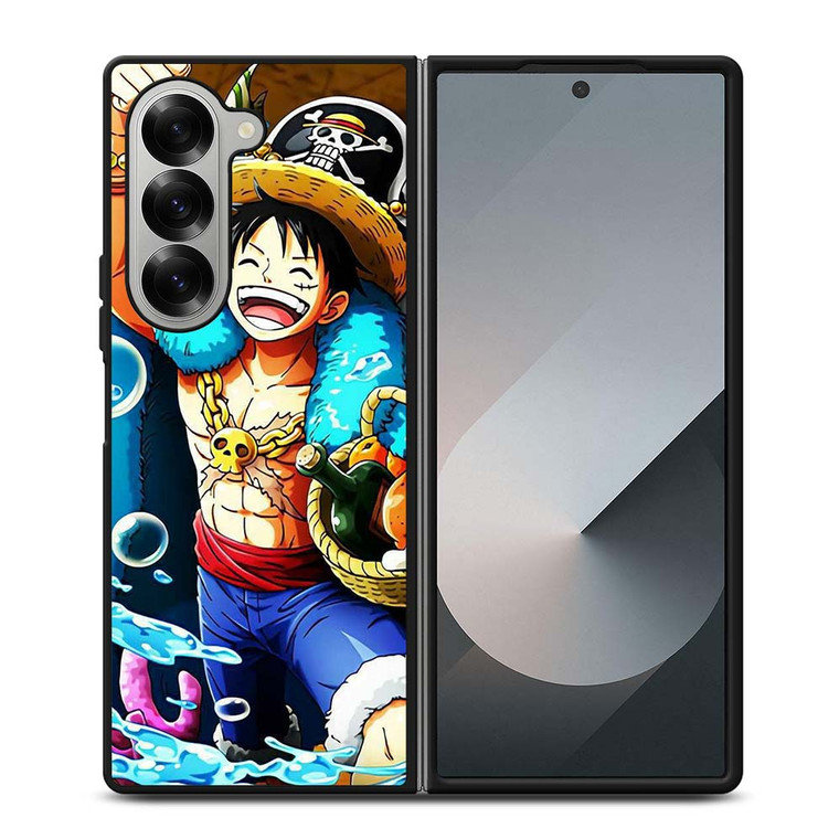 ANIME ONE PIECE MONKEY D Samsung Galaxy Z Fold 6 Case Cover