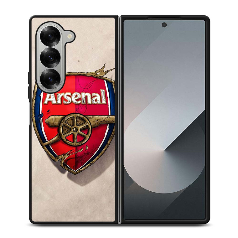 ARSENAL FC LOGO Samsung Galaxy Z Fold 6 Case Cover ARSENAL FC LOGO Samsung Galaxy Z Fold 6 Case Cover
