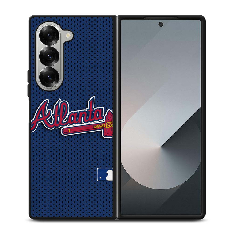 ATLANTA BRAVES JERSEY LOGO Samsung Galaxy Z Fold 6 Case Cover