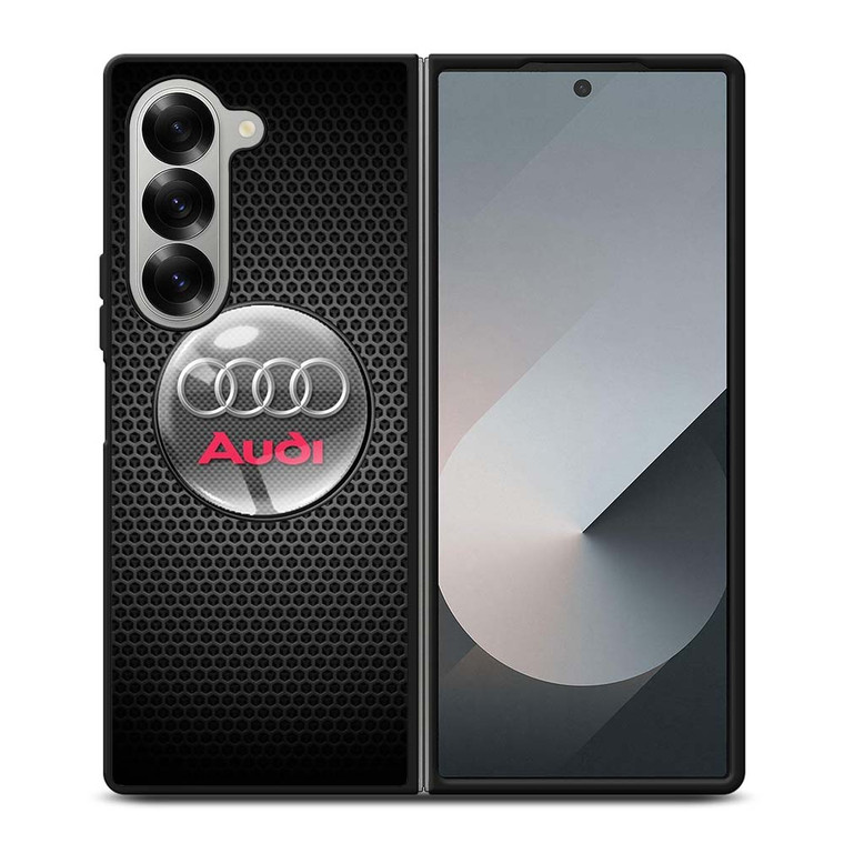 AUDI METAL LOGO Samsung Galaxy Z Fold 6 Case Cover