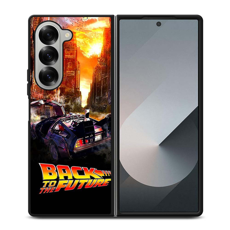 BACK TO THE FUTURE ART Samsung Galaxy Z Fold 6 Case Cover
