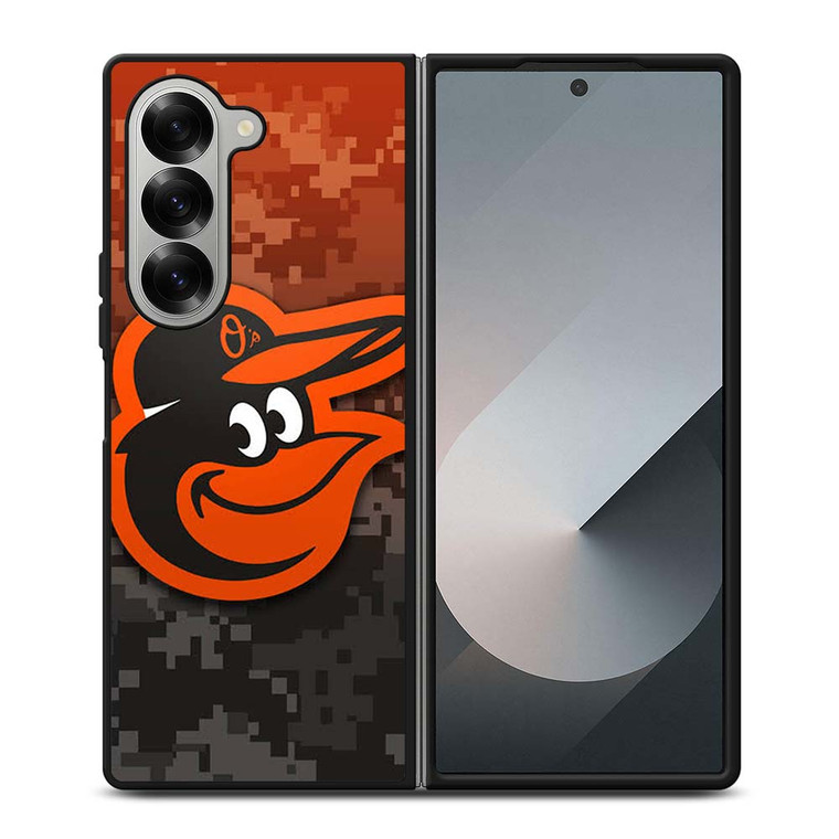 BALTIMORE ORIOLES ICON Samsung Galaxy Z Fold 6 Case Cover BALTIMORE ORIOLES ICON Samsung Galaxy Z Fold 6 Case Cover