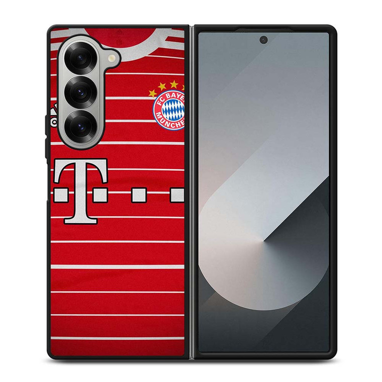 BAYERN MUNCHEN LOGO JERSEY MUNICH FOOTBALL Samsung Galaxy Z Fold 6 Case Cover
