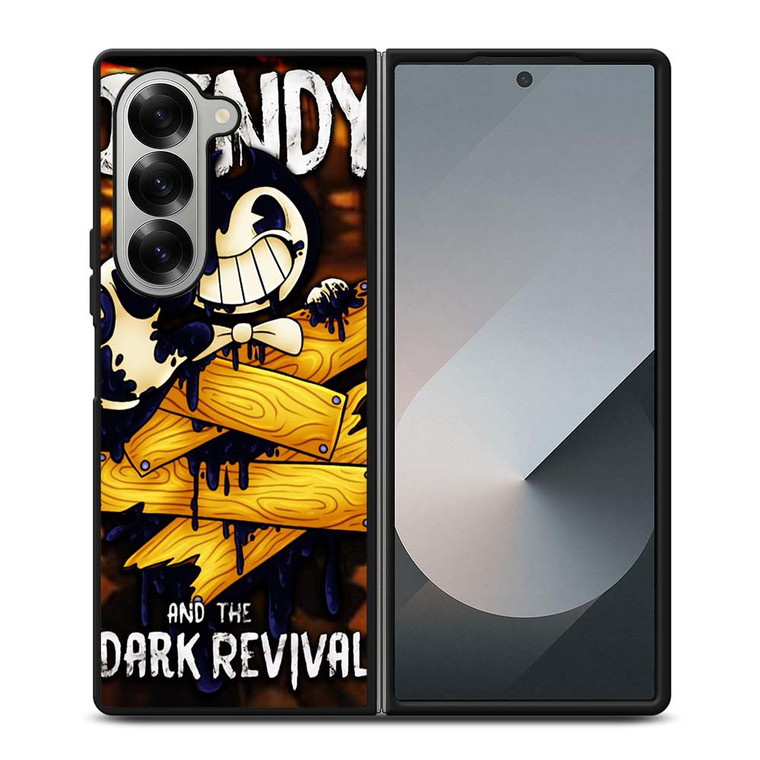 BENDY AND THE DARK REVIVAL Samsung Galaxy Z Fold 6 Case Cover