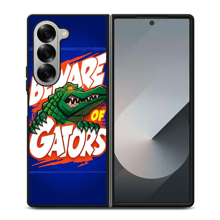 BEWARE OF FLORIDA GATORS FOOTBALL TEAM MASCOT Samsung Galaxy Z Fold 6 Case Cover BEWARE OF FLORIDA GATORS FOOTBALL TEAM MASCOT Samsung Galaxy Z Fold 6 Case Cover