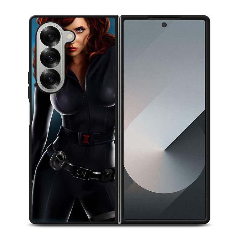 BLACK WIDOW AVENGERS SEXY Samsung Galaxy Z Fold 6 Case Cover