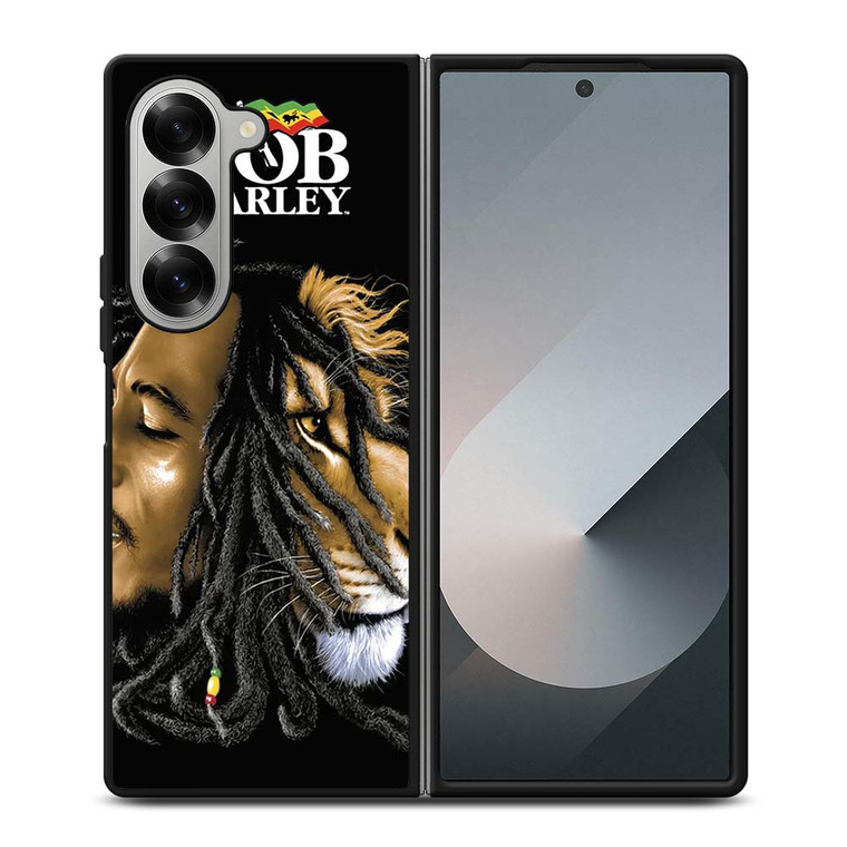 BOB MARLEY REGGAE THE LION Samsung Galaxy Z Fold 6 Case Cover