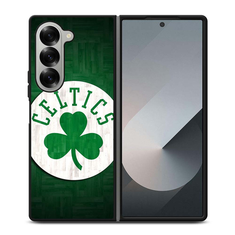 BOSTON CELTICS LEAF LOGO Samsung Galaxy Z Fold 6 Case Cover