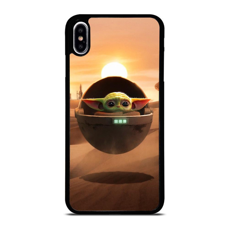 BABY YODA CUTE STAR WARS iPhone XS Max Case Cover