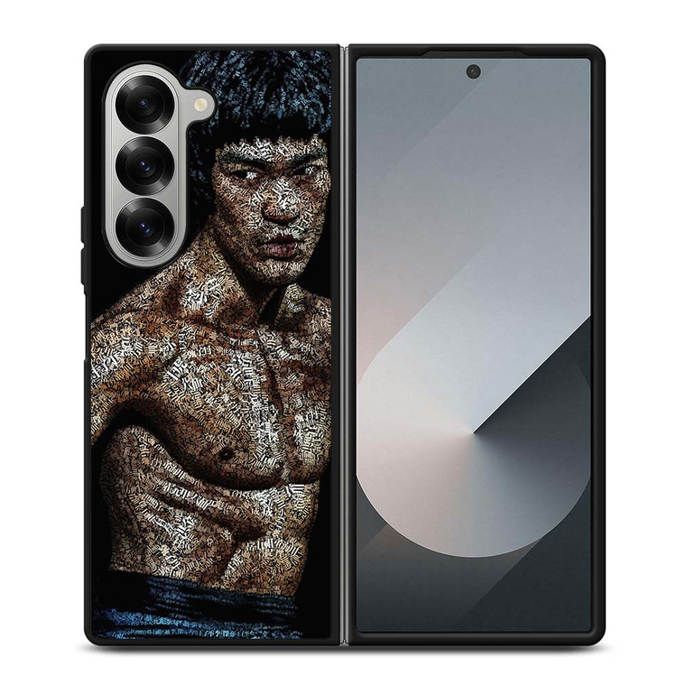BRUCE LEE QUOTE ART Samsung Galaxy Z Fold 6 Case Cover BRUCE LEE QUOTE ART Samsung Galaxy Z Fold 6 Case Cover
