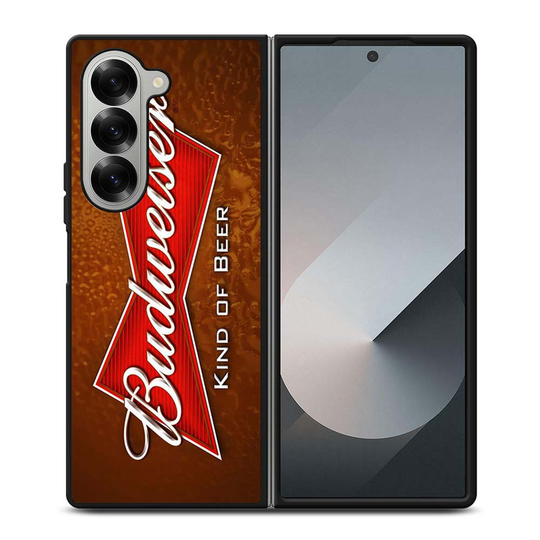 BUDWEISER KING OF BEAR LOGO Samsung Galaxy Z Fold 6 Case Cover