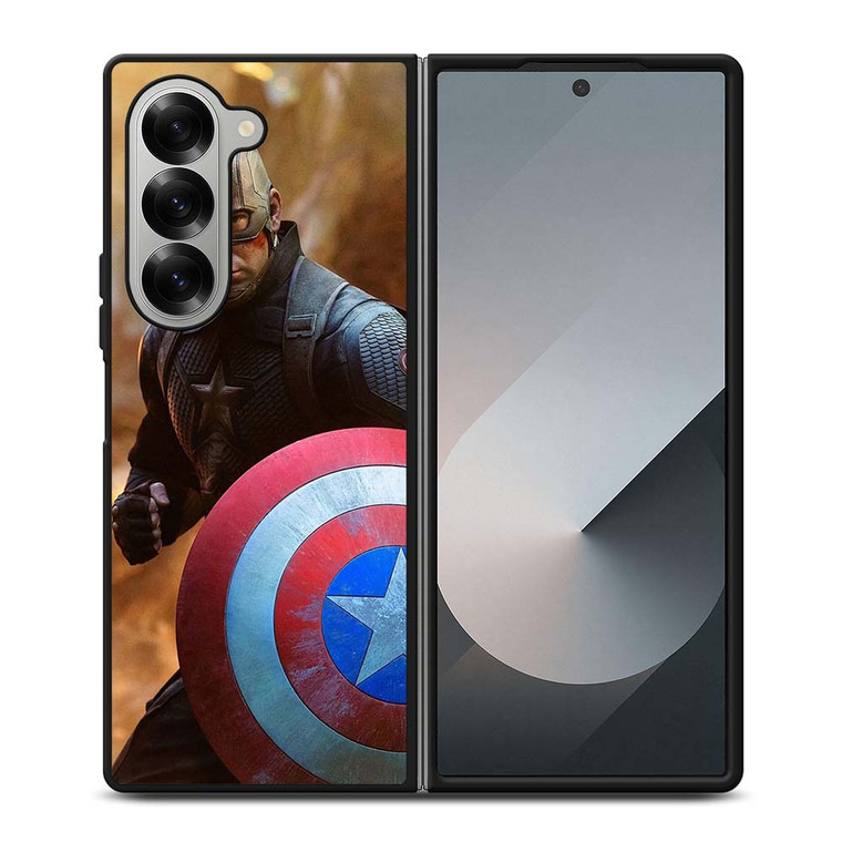 CAPTAIN AMERICA AVENGERS ENDGAME Samsung Galaxy Z Fold 6 Case Cover