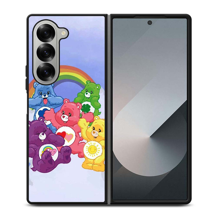 CARE BEARS CLOUD RAINBOW Samsung Galaxy Z Fold 6 Case Cover