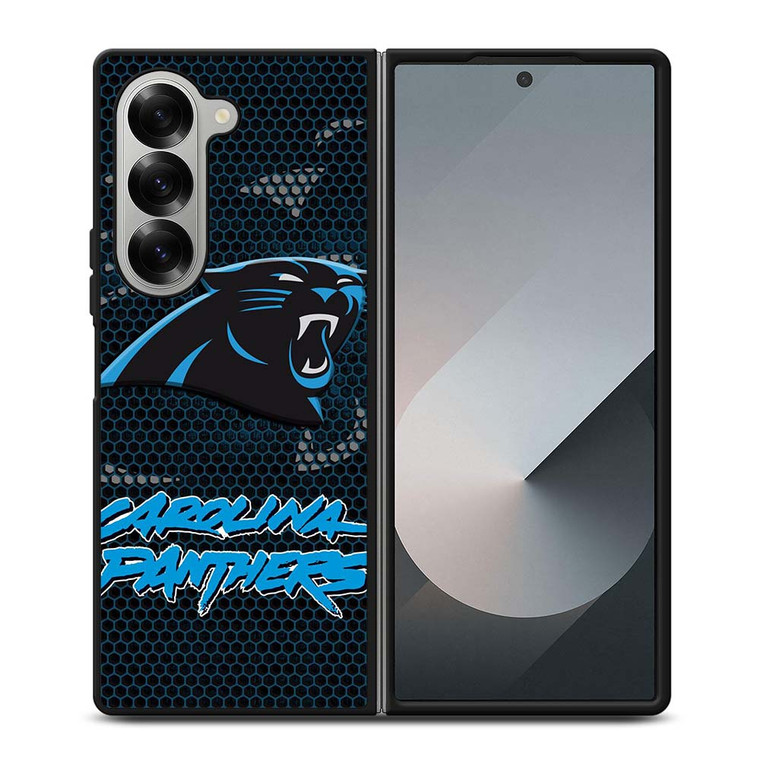 CAROLINA PANTHERS NFL LOGO Samsung Galaxy Z Fold 6 Case Cover