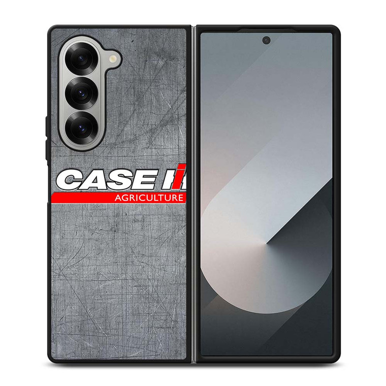 CASE IH ICON AGRICULTURE METAL LOGO Samsung Galaxy Z Fold 6 Case Cover
