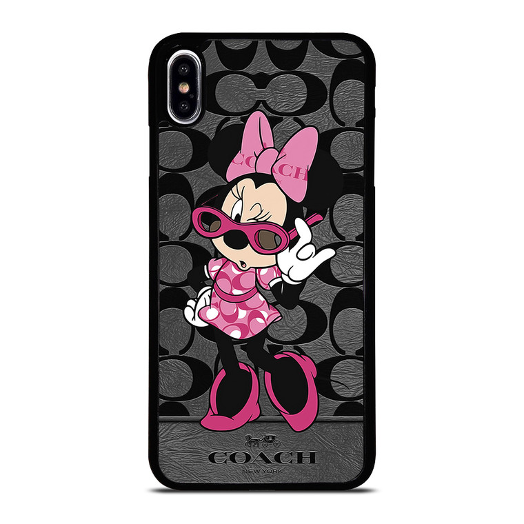 COACH MINNIE MOUSE CUTE iPhone XS Max Case Cover