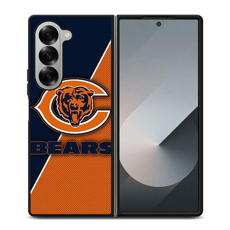 CHICAGO BEARS LOGO Samsung Galaxy Z Fold 6 Case Cover