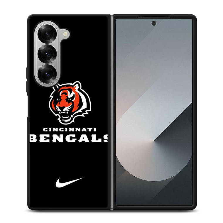 CINCINNATI BENGALS NIKE FOOTBALL Samsung Galaxy Z Fold 6 Case Cover