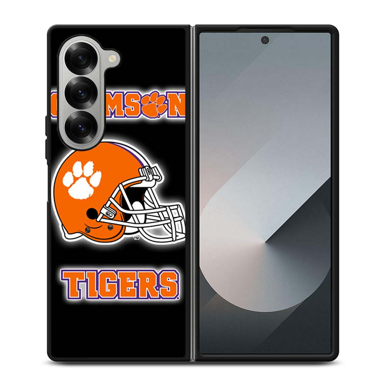 CLEMSON TIGERS FOOTBALL Samsung Galaxy Z Fold 6 Case Cover