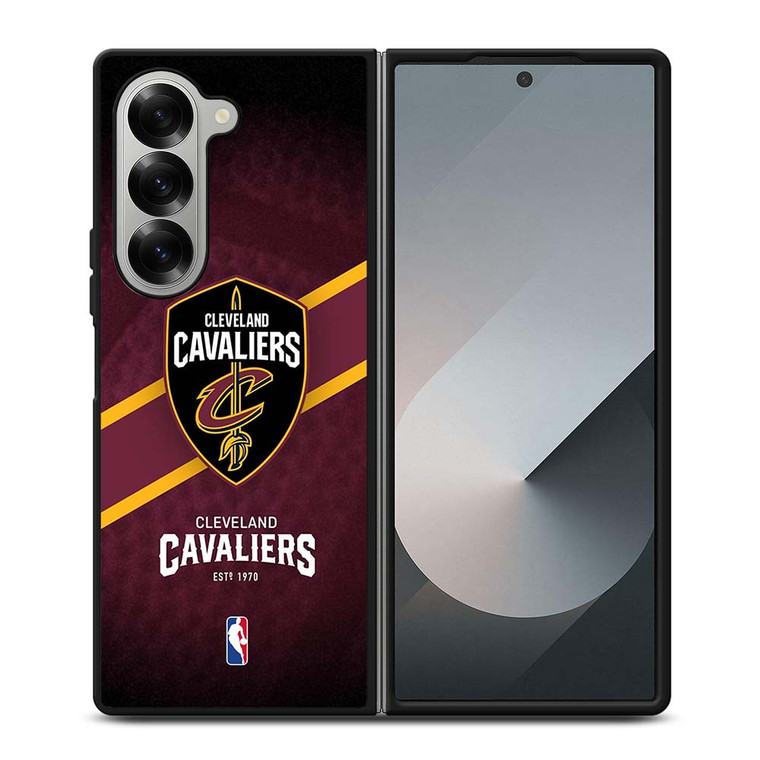CLEVELAND CAVALIERS NBA TEAM Samsung Galaxy Z Fold 6 Case Cover