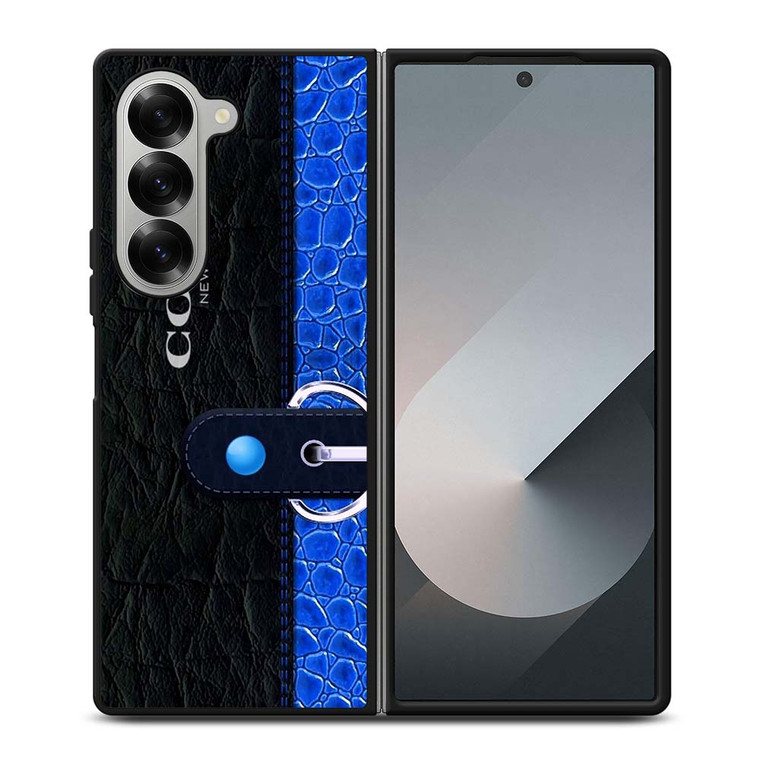 COACH BAG BLUE Samsung Galaxy Z Fold 6 Case Cover