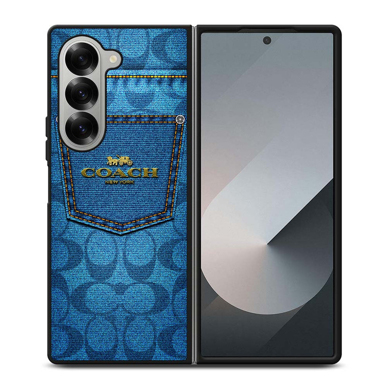 COACH JEANS Samsung Galaxy Z Fold 6 Case Cover