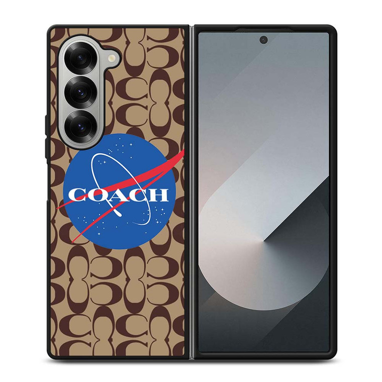 COACH NEW YORK X NASA Samsung Galaxy Z Fold 6 Case Cover