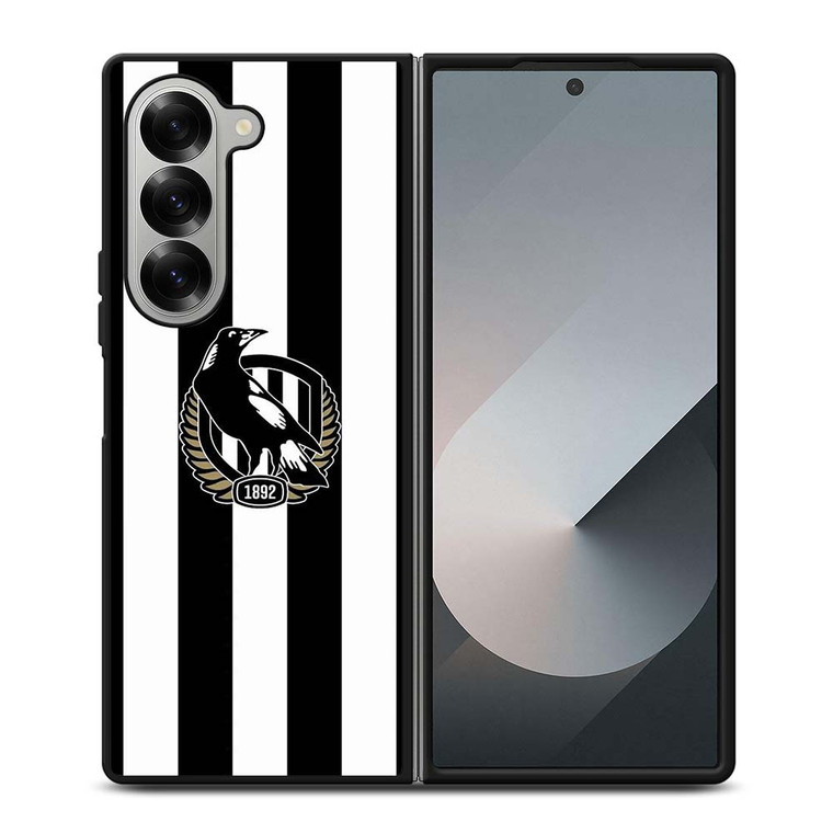 COLLINGWOOD MAGPIES AUSTRALIA FOOTBALL Samsung Galaxy Z Fold 6 Case Cover
