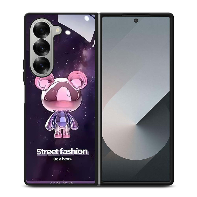 COOL BEAR BE A HERO STREET FASHION Samsung Galaxy Z Fold 6 Case Cover