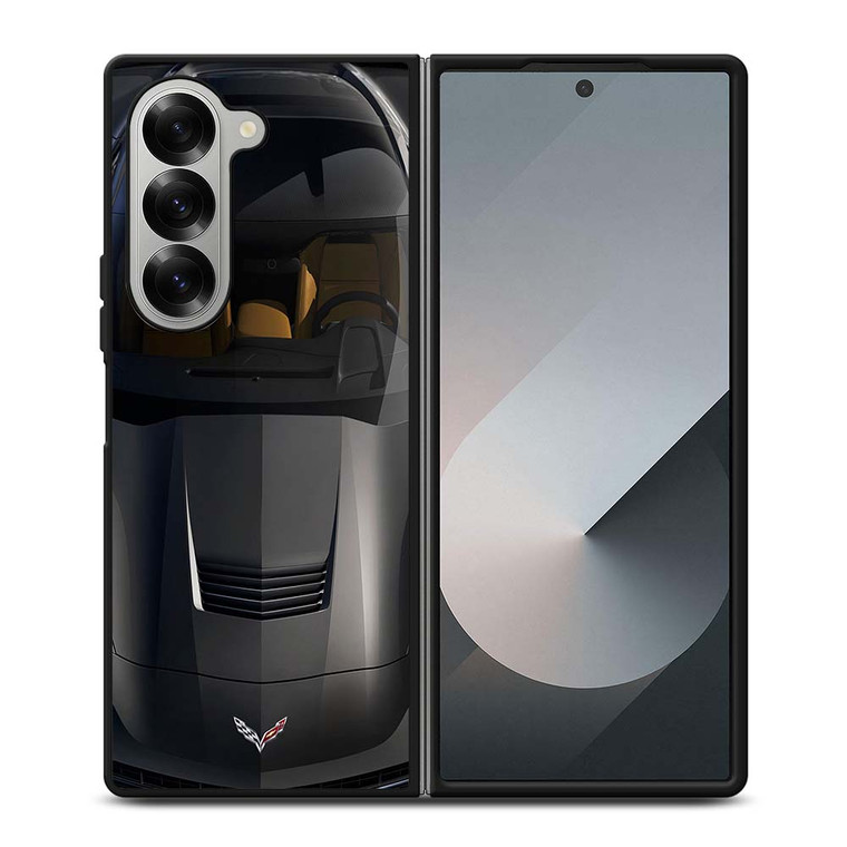 CORVETTE STINGRAY FRONT Samsung Galaxy Z Fold 6 Case Cover