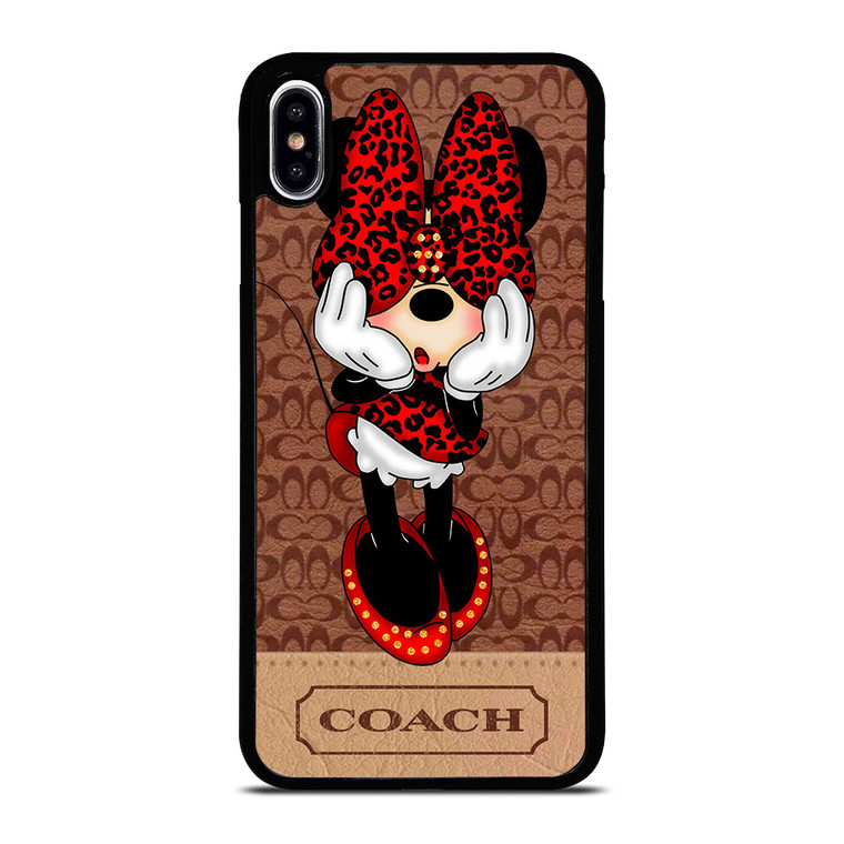 MINNIE MOUSE COACH iPhone XS Max Case Cover