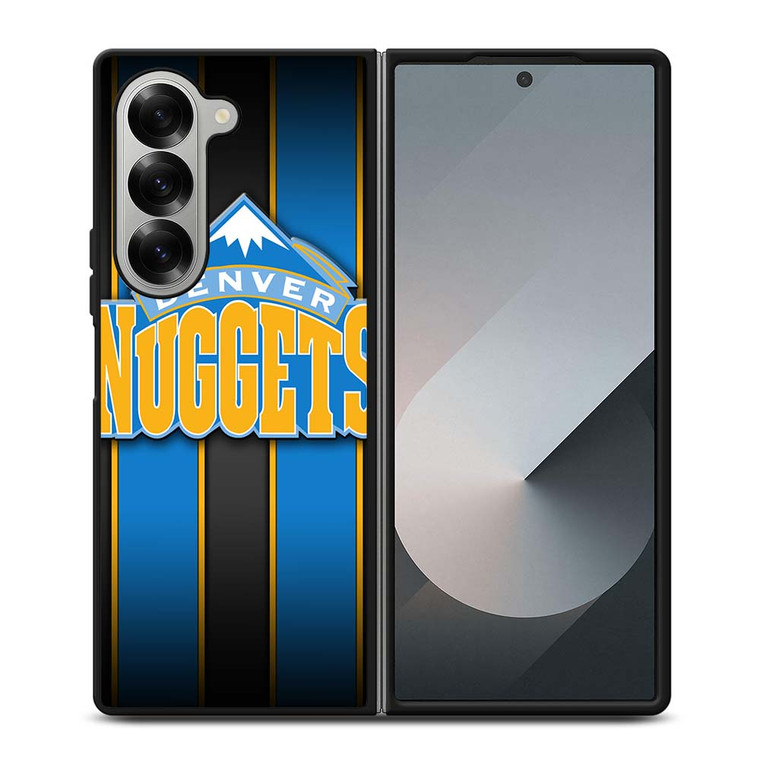 DENVER NUGGETS STRIPE LOGO Samsung Galaxy Z Fold 6 Case Cover