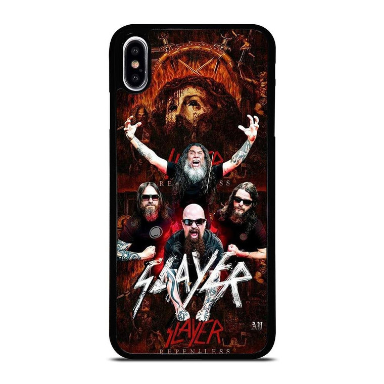 SLAYER METAL BAND POSTER iPhone XS Max Case Cover