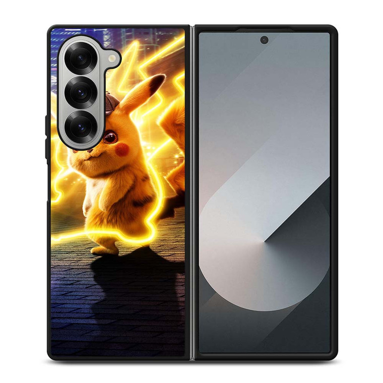 DETECTIVE PIKACHU POKEMON Samsung Galaxy Z Fold 6 Case Cover