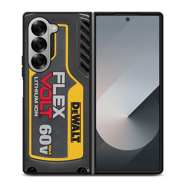 DEWALT TOOL FLEXVOLT BATTERY Samsung Galaxy Z Fold 6 Case Cover