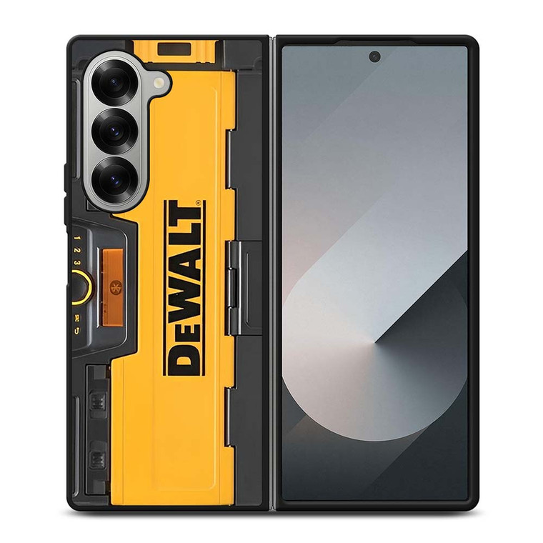 DEWALT TOOL LOGO ICON BLUETOOTH RADIO Samsung Galaxy Z Fold 6 Case Cover
