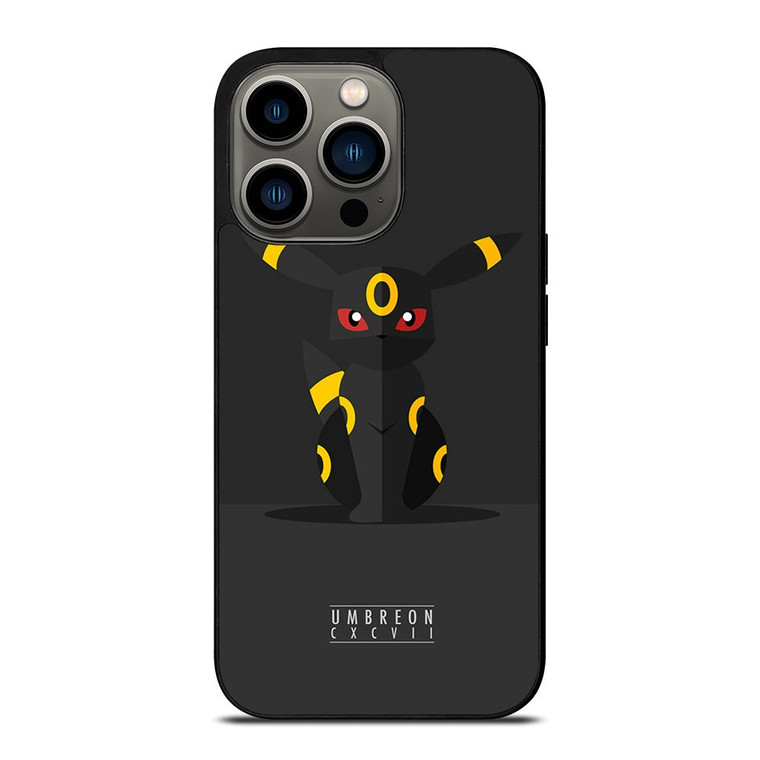 UMBREON SHINY POKEMON CARTOON iPhone 13 Pro Case Cover