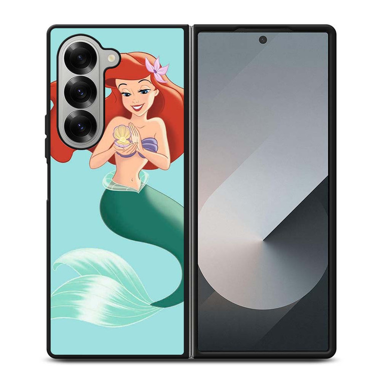 DISNEY ARIEL THE LITTLE MERMAID CLASSIC CARTOON Samsung Galaxy Z Fold 6 Case Cover