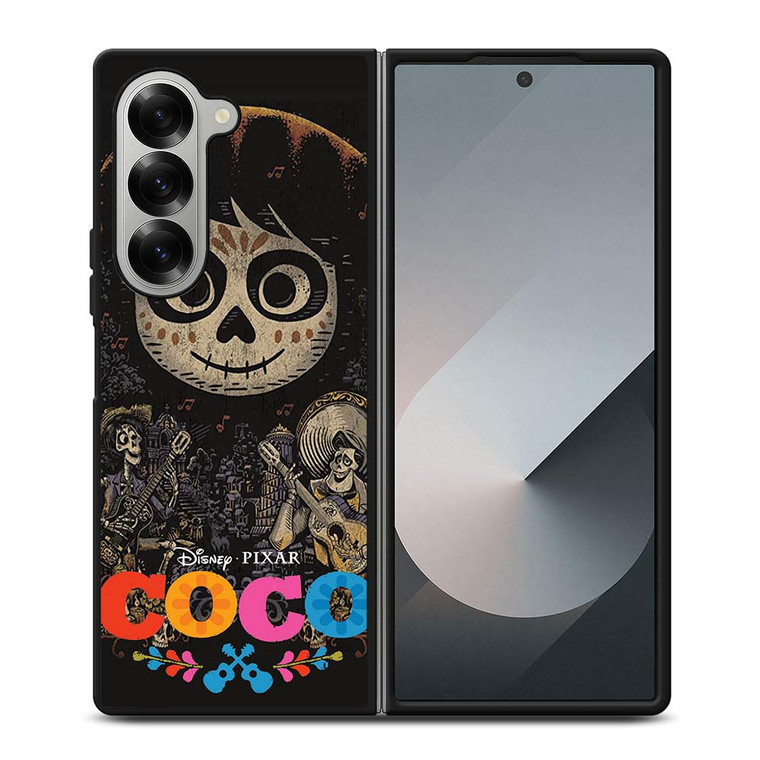 DISNEY COCO FACE ART Samsung Galaxy Z Fold 6 Case Cover