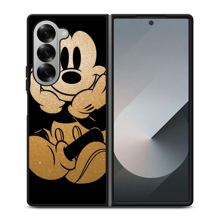 DISNEY MICKEY MOUSE GOLD Samsung Galaxy Z Fold 6 Case Cover