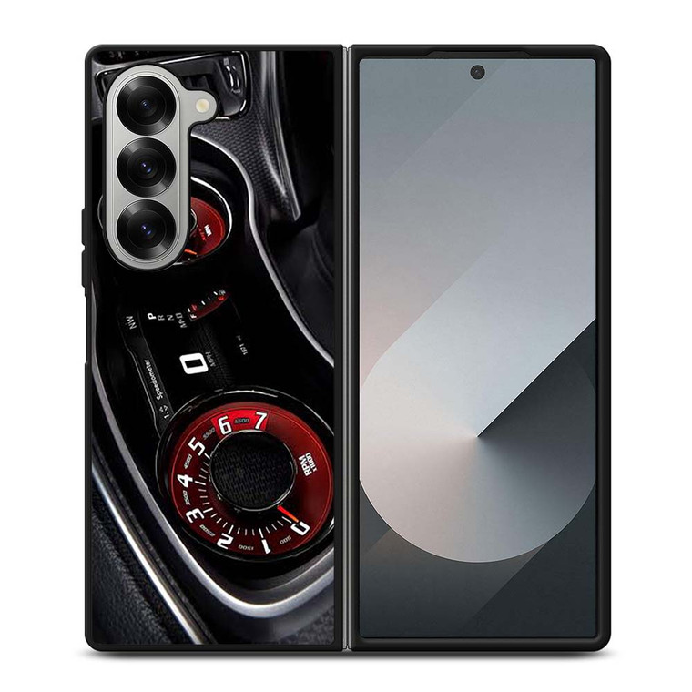 DODGE CHALLENGER SPEEDOMETER Samsung Galaxy Z Fold 6 Case Cover