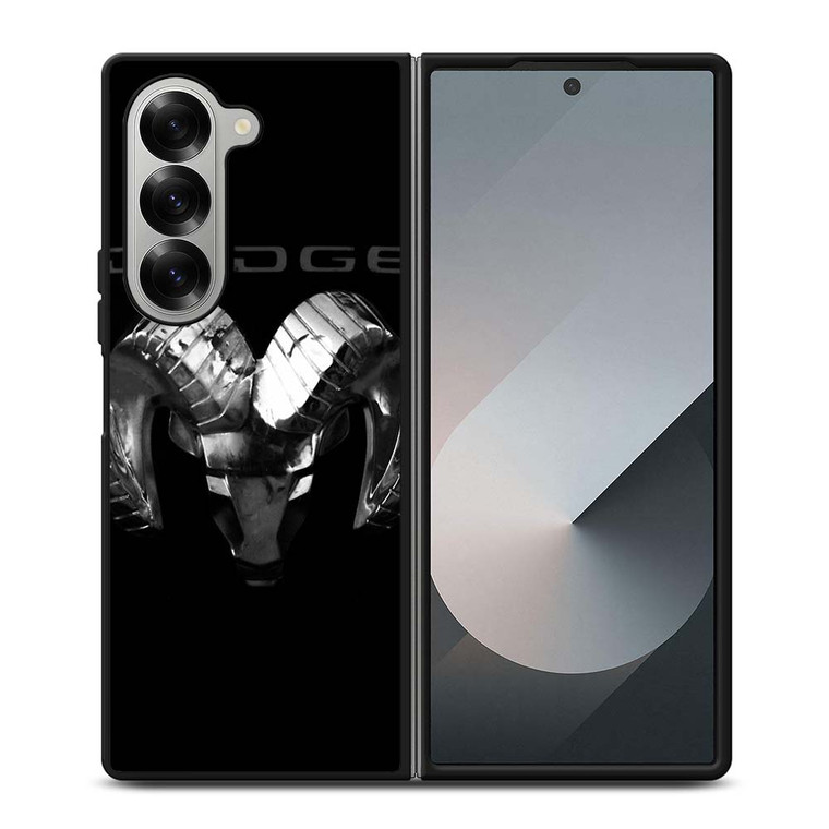DODGE RAM BLACK LOGO Samsung Galaxy Z Fold 6 Case Cover DODGE RAM BLACK LOGO Samsung Galaxy Z Fold 6 Case Cover