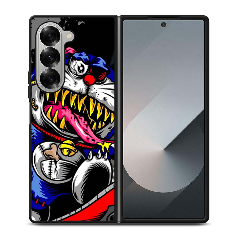 DORAEMON ZOMBIE Samsung Galaxy Z Fold 6 Case Cover