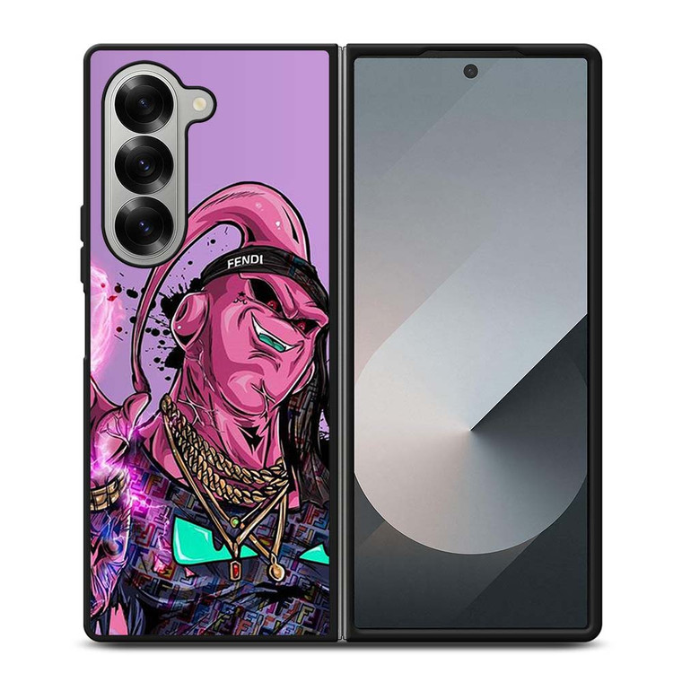 DRAGON BALL MAJIN BUU FENDI ROMA Samsung Galaxy Z Fold 6 Case Cover