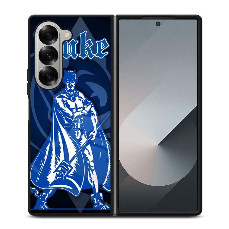 DUKE BLUE DEVILS MASCOT LOGO Samsung Galaxy Z Fold 6 Case Cover