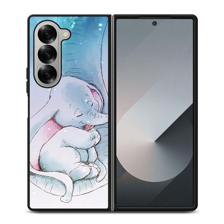DUMBO AND MOM ART Samsung Galaxy Z Fold 6 Case Cover