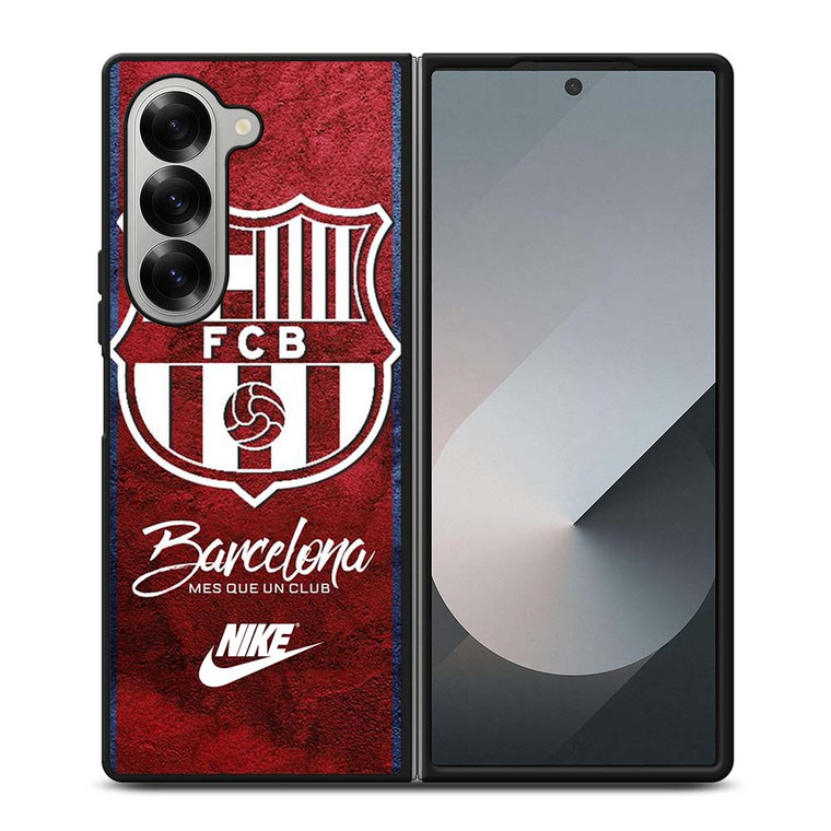 FC BARCELONA LOGO Samsung Galaxy Z Fold 6 Case Cover