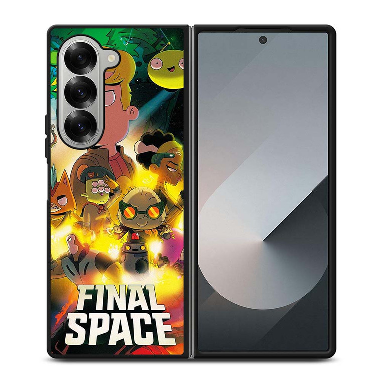 FINAL SPACE CARTOON POSTER Samsung Galaxy Z Fold 6 Case Cover